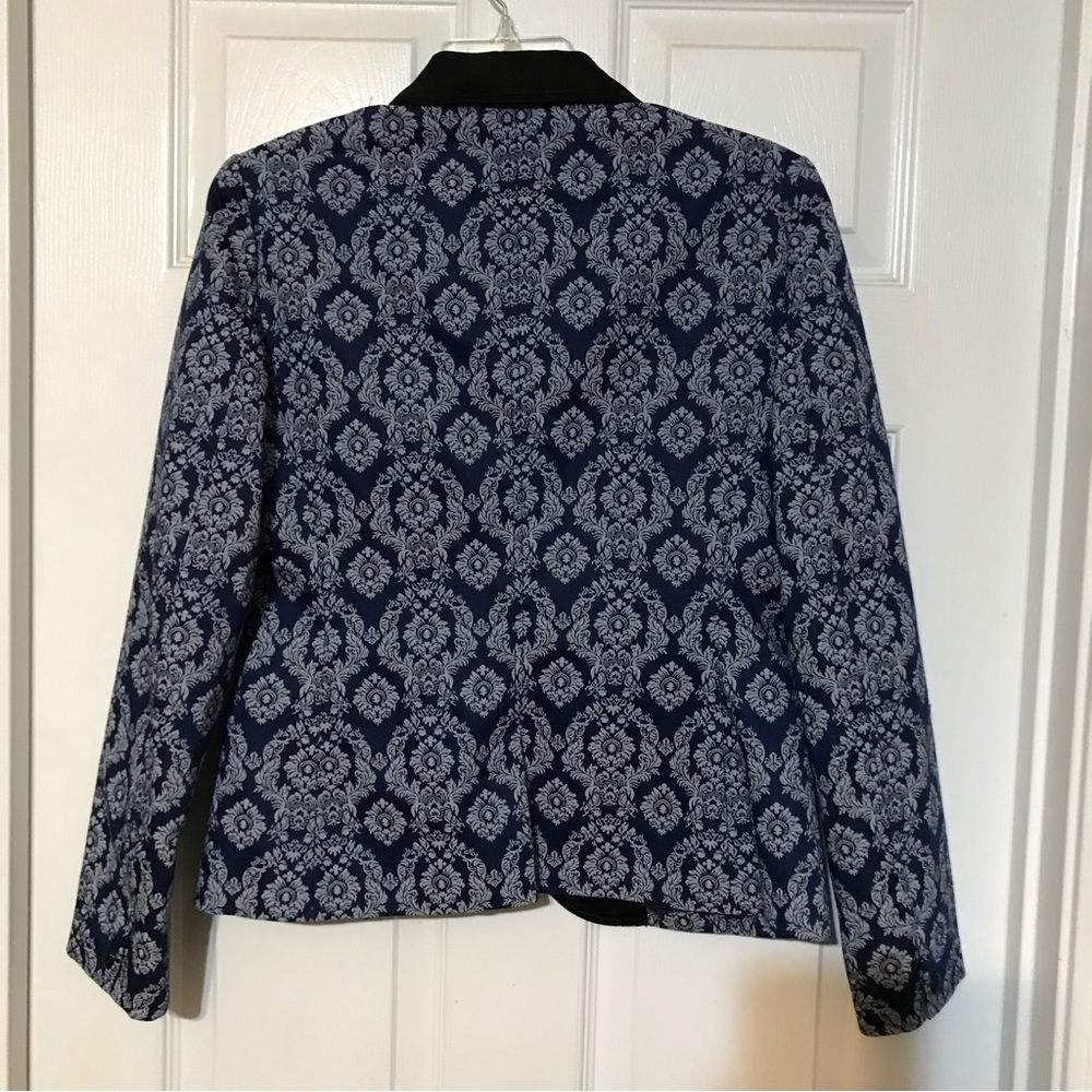 QMack Brocade Floral Tuxedo Blazer - Picture 4 of 6
